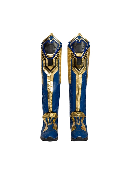 Thor Love And Thunder Thor Odinson Long Sleeves Version Halloween Cosplay Accessories Blue Boots