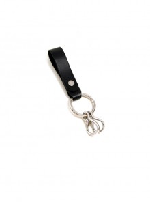 Creative Simple Literary Wide-Brimmed Cowhide Personality Retro Key Chain
