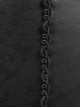 Gothic Black Flocking Bind Lace Skinny Leggings