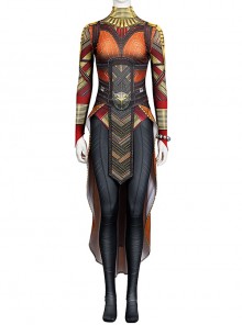 Black Panther Wakanda Forever Okoye Halloween Cosplay Costume Full Set