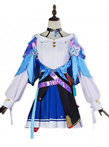 Game Honkai Star Rail March 7th Outfit Halloween Cosplay Costume Full Set