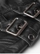 Steam Punk PU Leather Man Pants With Zipper