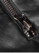 Steam Punk PU Leather Man Pants With Zipper