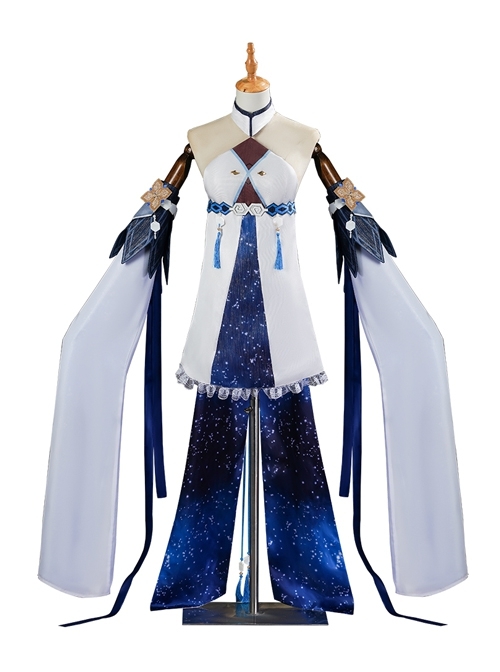 Game Genshin Impact God Of Dust Haagentus Guizhong Halloween Cosplay Costume Full Set