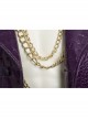 Suicide Squad The Joker Halloween Cosplay Costume Purple Leather Coat Full Set