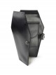 Punk Gothic Rose Embossing And Hasp Black Coffin Purse