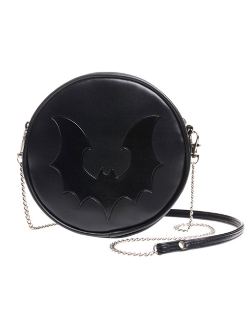 Gothic Punk Retro Black Bat Black Single-shoulder Bag