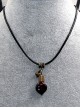 Steampunk Gothic Dracula Vows Retro Edition Vampire Blood Vial Earl's Heart PU Choker