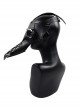 Steampunk Pestilence Black Small Long Beak Doctor Halloween Gothic Party Cosplay Mask