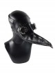 Steampunk Pestilence Black Big Long Beak Doctor Halloween Gothic Party Cosplay Mask