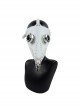Steampunk Pestilence White Big Long Beak Doctor Halloween Gothic Party Cosplay Mask