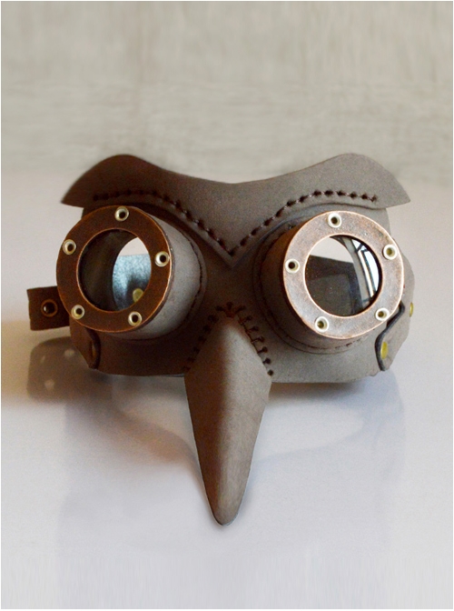 Steampunk Pestilence Beak Army Green Halloween Party Mask