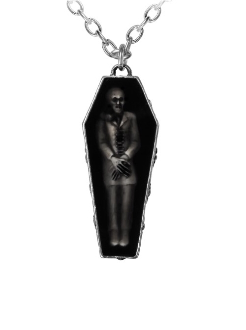 Punk Retro Zombie's Rest Pendant Gothic Necklace