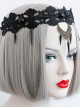 Punk Vintage Black Lace Gothic Hair Hoop