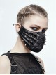 Black Punk Rivet Gothic Mask
