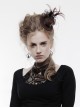 Steam Punk Gothic Retro Brown Mini Hat Hair Clip