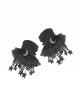 Moon Pendant Star Tassel Gothic Lolita Black Hand-sleeves