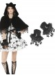 Moon Pendant Star Tassel Gothic Lolita Black Hand-sleeves