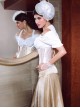 Binding Band Pale Cream Victorian Under-bust Corset