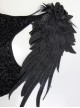 Black Slim Backless Sexy Sling Mermaid-tail Long Dress