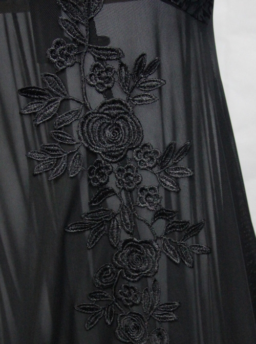 Black Slim Backless Sexy Sling Mermaid-tail Long Dress