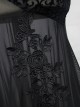 Black Slim Backless Sexy Sling Mermaid-tail Long Dress