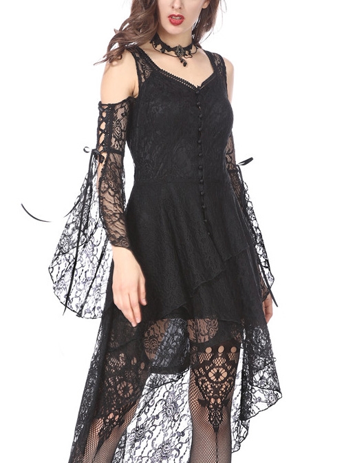 chinese dress ladies Women's Gothic Dress – Goth N' Rock main image 1
