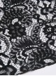 Gothic Black Noble Velvet Lace Embroidery Backless Long Dress