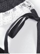Gothic Sweet Doll Collar Black Rebel Long Sleeve Dress