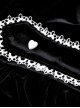 Gothic Academy Black Velvet Deep V-neck Vest Dress