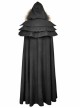 Wool Collar Black Gorgeous Gothic Long Womens Cloak