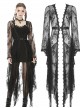 Gothic Sexy Black Lace Daily Home Elegant Long Outer Clothing