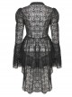 Gothic Classic Victorian Black Lace Outer Clothing