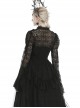 Gothic Classic Victorian Black Lace Outer Clothing