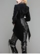 Gothic Red Or Black Suit Collar Slim Short Jacket