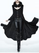 Vampire Shoot Costumes Black Gothic Retro Palace Coat