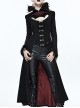 Vampire Shoot Costumes Black Gothic Retro Palace Coat