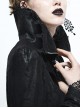 Vampire Shoot Costumes Black Gothic Retro Palace Coat
