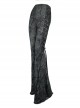 Steampunk Gothic Dark Tree Pattern Gothic Flared Trousers