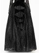 Gothic Black Lace Embroidery Long Ball Skirt
