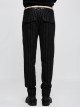 Gothic Military Uniform Black Stripe Men's Trousers