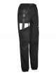 Punk Irregular Hollow Out Thigh Black Casual Trousers