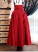 Court Victoria High Waist Band Closure With A large hem skirt