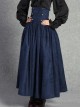 Court Victoria High Waist Band Closure With A large hem skirt