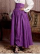 Court Victoria High Waist Band Closure With A large hem skirt