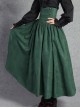 Court Victoria High Waist Band Closure With A large hem skirt