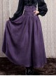 Court Victoria High Waist Band Closure With A large hem skirt