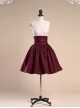 Palace Style Retro Victorian High Girdle Big Hem Skirt