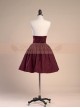 Palace Style Retro Victorian High Girdle Big Hem Skirt