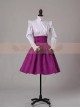 Palace Style Retro Victorian High Girdle Big Hem Skirt